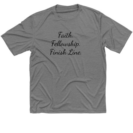 Your Daughter's Walk/Run, a Grey Concrete Heather Classic Performance Tee