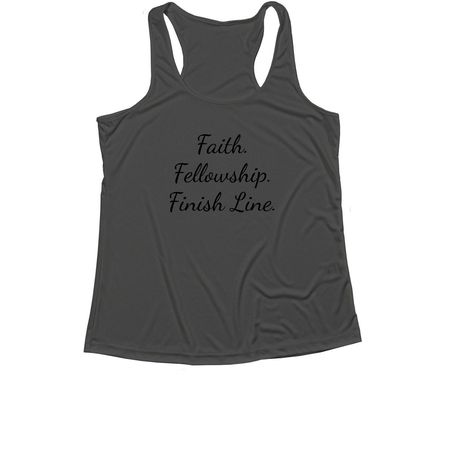 Your Daughter's Walk/Run, a Iron Grey Women's Performance Tank