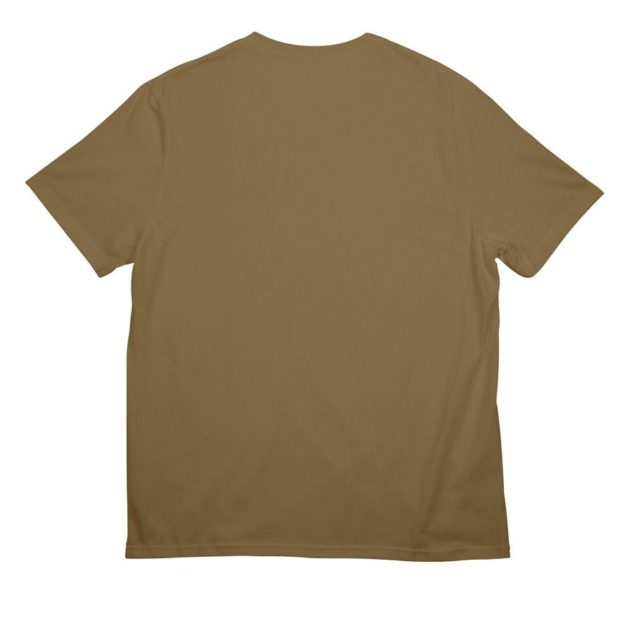 My Chemical Romance Merchandise, a Coyote Brown All-American Unisex Tee (back-view)