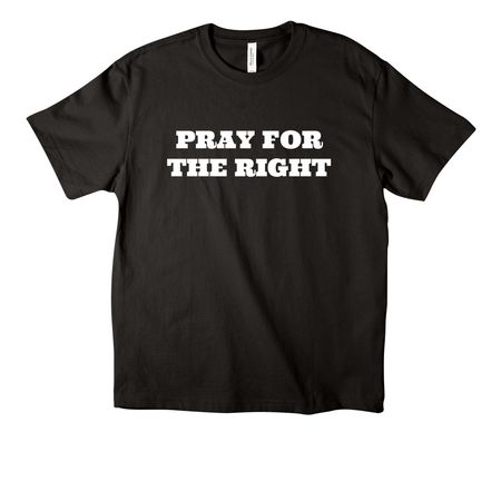 The Tom McDonald, a Black Unisex Heavyweight Tee