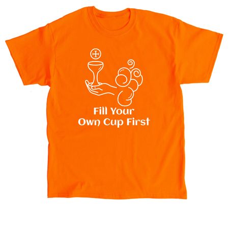 ACE OF CUPS, a Orange Classic Unisex Tee