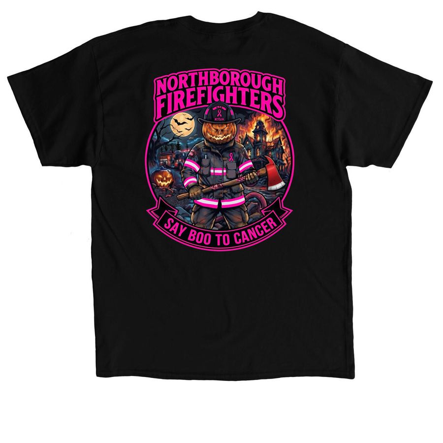 L3057 & The Ellie Fund, a Black Classic Unisex Tee (back-view)