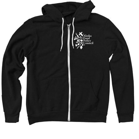 AFPC Classic Logo Zip-up Hoodie, a Black Zip Up Hoodie