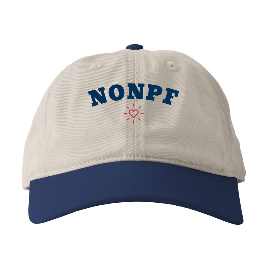 Baseball Cap, a Oyster/ Pacific Printed Eco Baseball Cap