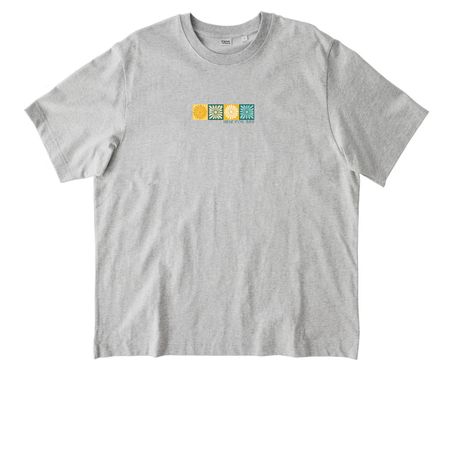 Centered Logo Design 2026, a Cool Heather Grey Stanley/Stella Unisex Freestyler Heavyweight Tee