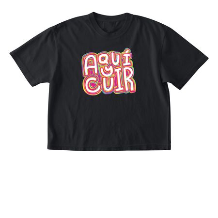 Aqu? y Cuir - Pride 2026 - Positive Images, a Black Comfort Colors Boxy Tee