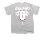 Grumpy 7, a Sport Grey Youth Unisex Tee (back-view)