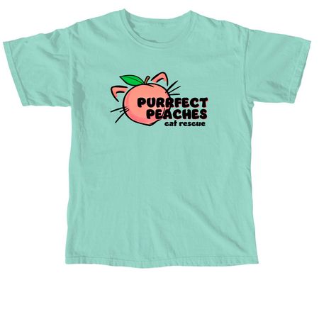 Original Logo, a Chalky Mint Comfort Colors Unisex Tee