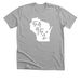 54952 Love, a Athletic Heather Premium Unisex Tee