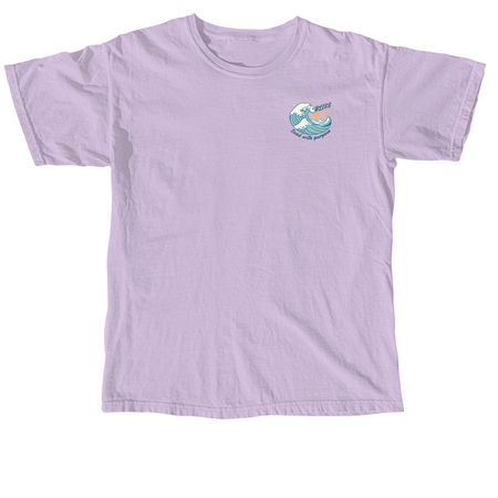 BLISS Wave Tee, a Orchid Comfort Colors Unisex Tee