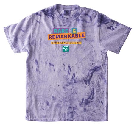 2026 CdLS Awareness Youth & Adult, a Amethyst Comfort Colors Colorblast Tee