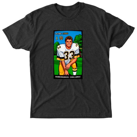 GLORY DAYS SERIES: 1986, a Vintage Black Triblend Unisex Tee