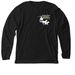 Stop Abuse of Wild Horses and Burros!, a Solid Black Blend Premium Long Sleeve Tee