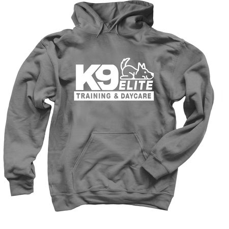 K9 Elite Gear, a Charcoal Pullover Hoodie