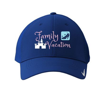 Princess Vacation Hat, a Game Royal Printed Nike Dri-FIT Legacy Performance Cap