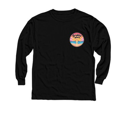 Brighter Worn woman?s Winter&nbsp;, a Black Youth Long Sleeve Tee