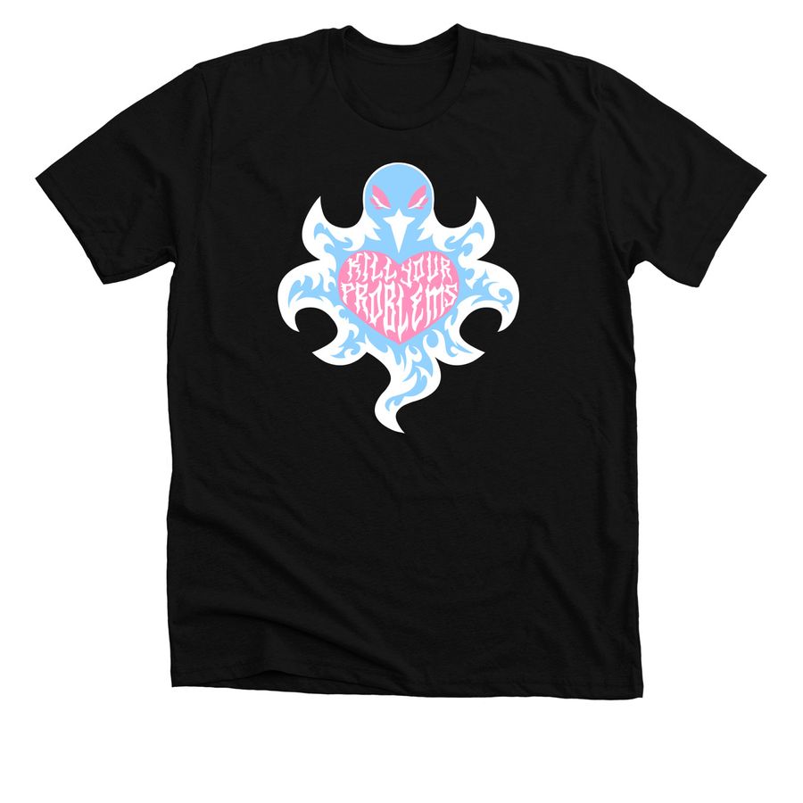 Robinmon (light), a Solid Black Blend Premium Unisex Tee