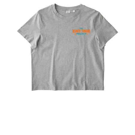 No Tricks, Just Chips&nbsp;, a Cool Heather Grey Stanley/Stella Women?s Stella Muser Tee