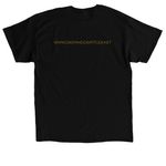 NCGT, a Black Classic Unisex Tee (back-view)