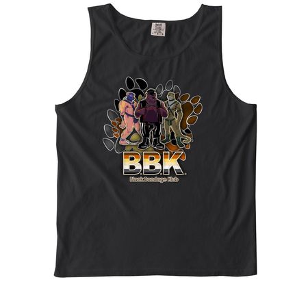 BBK, a Black Comfort Colors Tank Top