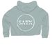 SATX - Logo on back of shirt - Sweatshirts, a Sage Women?s Lightweight Cropped Hoodie (back-view)