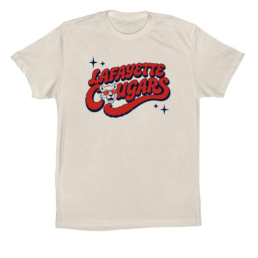 Retro Cougar Shirts, a Dust Premium Cotton Tee
