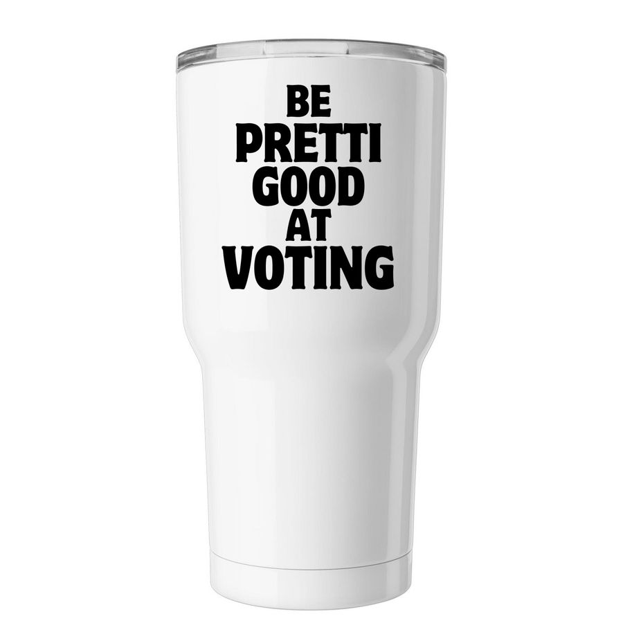 Importance of Voting, a White Insulated Tumbler