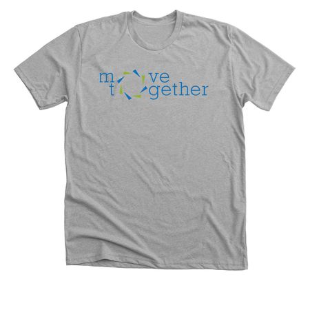Wear the Movement, a Athletic Heather Premium Unisex Tee