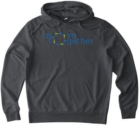 Wear the Movement, a Terrain Grey Allmade Organic French Terry Pullover Hoodie
