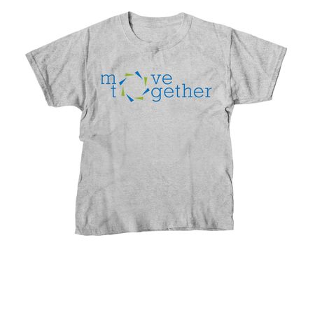 Wear the Movement, a Sport Grey Youth Unisex Tee