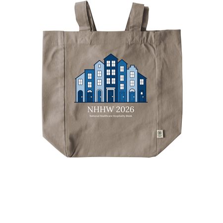 NHHW 2026 tote bag, a Pumice Recycled Cotton Tote Bag