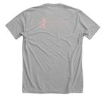 MDC&nbsp;, a Athletic Heather Premium Unisex Tee (back-view)