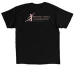 MDC&nbsp;, a Black Classic Unisex Tee (back-view)