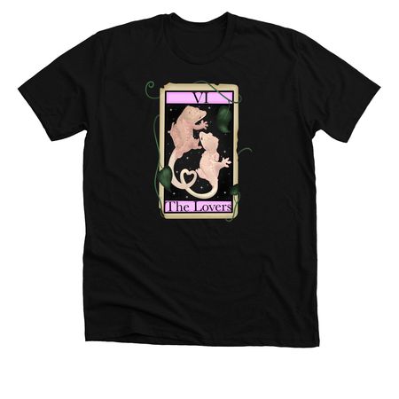 The Lovers Line&nbsp;, a Solid Black Blend Premium Unisex Tee