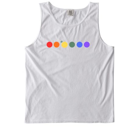 Pride Merch, a White Comfort Colors Tank Top