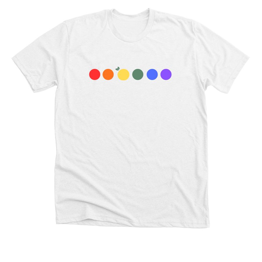 Pride Merch, a Solid White Blend Premium Unisex Tee