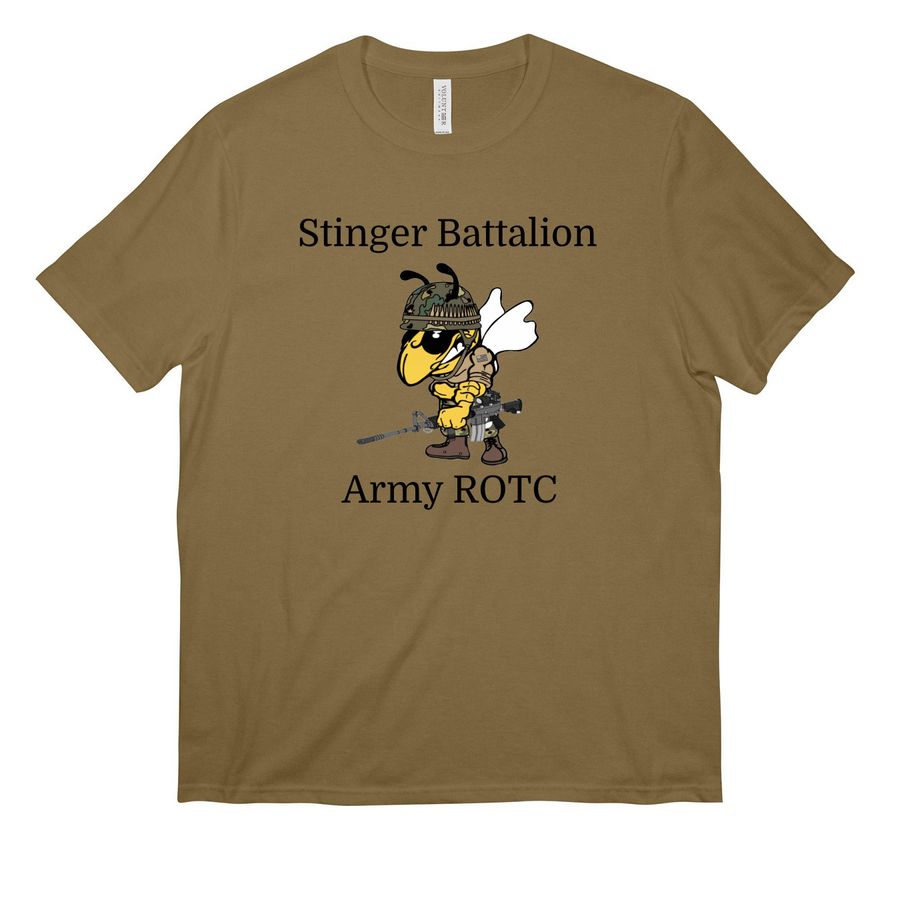 Army ROTC Merch&nbsp;, a Coyote Brown All-American Unisex Tee