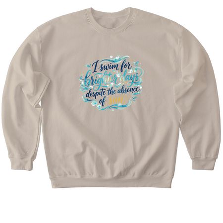 Swim - Jack's Mannequin, a Sand Softstyle Crewneck Sweatshirt