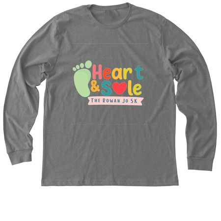 Heart & Sole- Shirts and Sweatshirt&nbsp;, a Deep Heather Premium Long Sleeve Tee