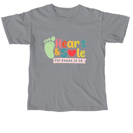 Heart & Sole- Shirts and Sweatshirt&nbsp;, a Granite Comfort Colors Unisex Tee