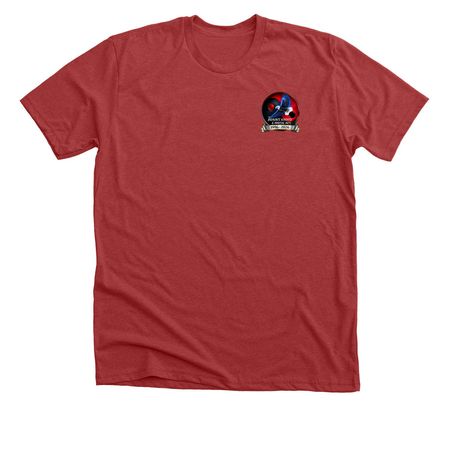 BKMA 30 Years, a Heather Canvas Red Premium Unisex Tee