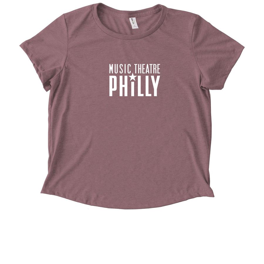 MTP Warm Up, a Vintage Rose Allmade Eco Triblend Women?s Scoop Neck Tee