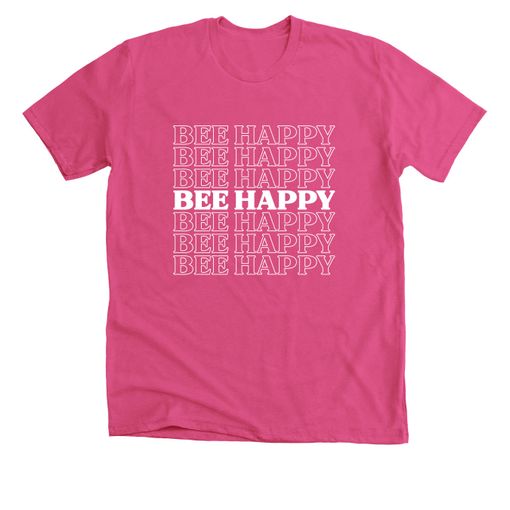 Bee Happy Berry Premium Tee