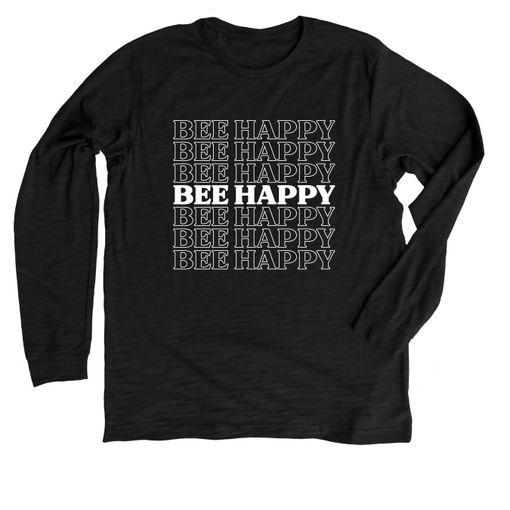 Bee Happy Premium Long Sleeve Tee