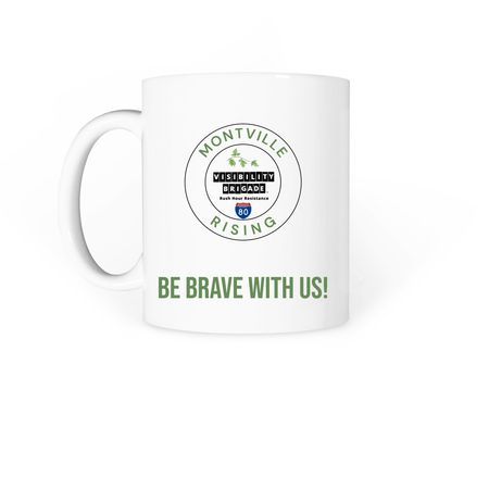 Coffee mug with logo, a White Coffee Mug