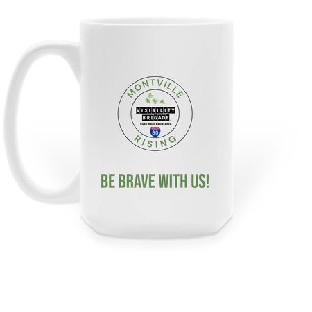 Coffee mug with logo, a White Large Coffee Mug