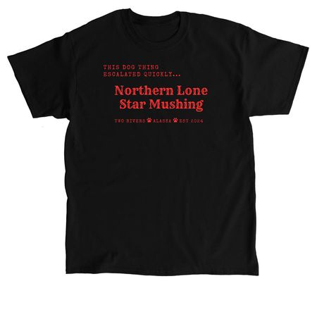 This dog thing...., a Black Classic Unisex Tee