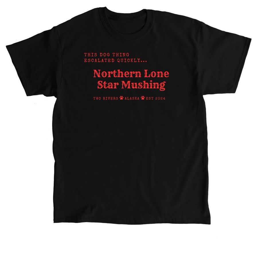 This dog thing...., a Black Classic Unisex Tee
