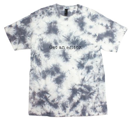 A Simple Request - Tie-dye Edition&nbsp;, a Grey Crystal Tie Dye Tee