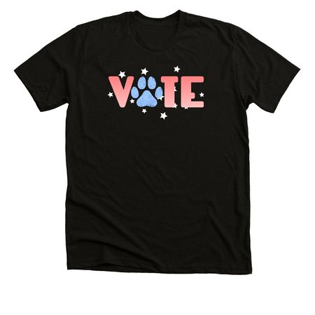 Vote "YES" for Pets, a Black Heather Premium Unisex Tee